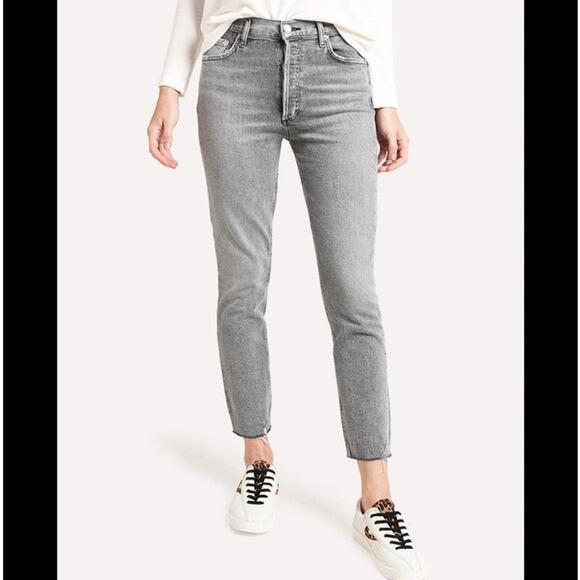 Agolde Nico high rise slim fit jeans